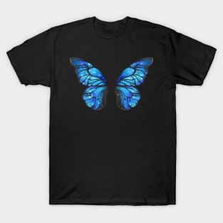 Blue Butterfly Wings T-Shirt